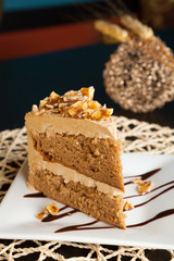 Almond Toffee Cake