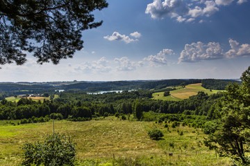 Fototapeta na wymiar Suwalki Landscape Park, Poland.
