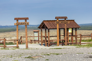 Amazing view from the hill Czubatka, Poland.