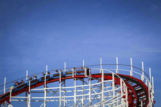 Achterbahn Santa Cruz, USA