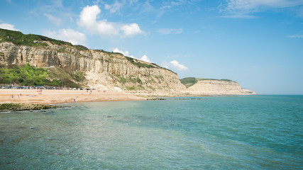 Beach of Hastings England