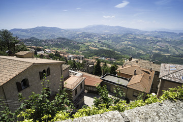 High view from San Marino