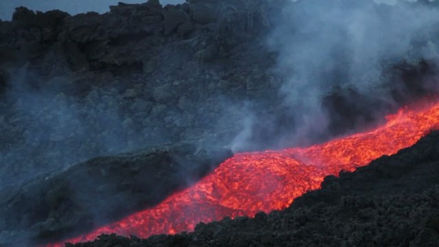 Volcano Etna eruption july 2014 - Catania, Sicily