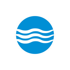 Wave water icon , abstract icon, vector symbol