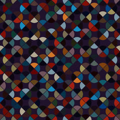 Seamless mosaic abstract background.