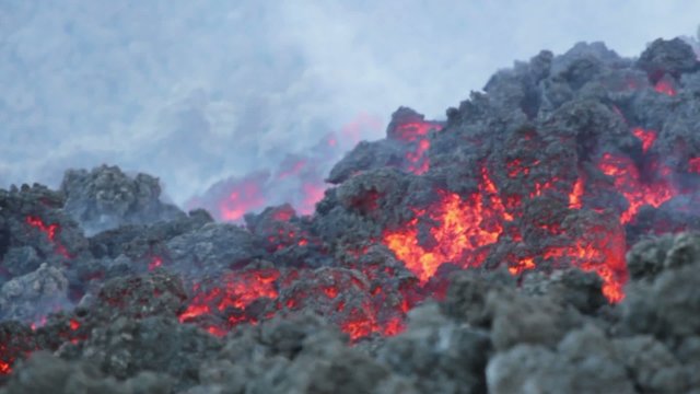 Volcano Etna eruption july 2014 - Catania, Sicily
