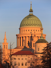 St. Nikolai Kirche bei Morgenröte
