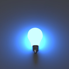 light bulb 3d