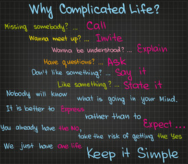 Complicated life