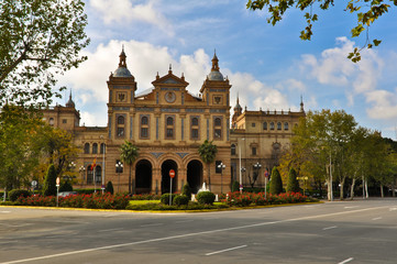 Spanish Square Building in Seville