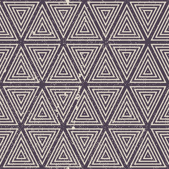 Vintage geometric seamless pattern