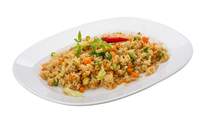 Vegetarian fried rice