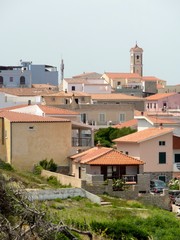 Obraz premium la citt?� di Santa Teresa di Gallura in Sardegna