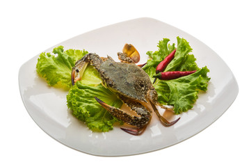 Raw crab