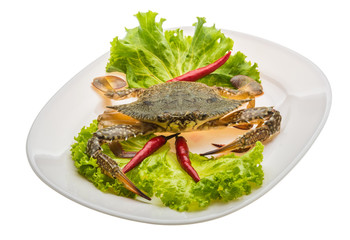 Raw crab