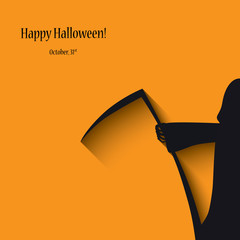 Halloween card design