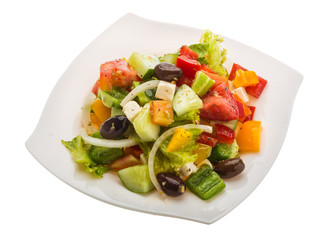 Delicous greek salad