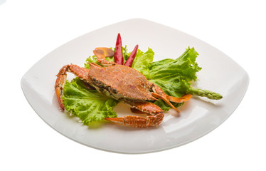 Boiled crab