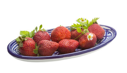 Ripe strawberry