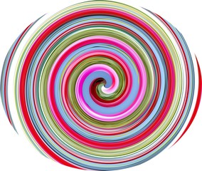 Bunte Spirale