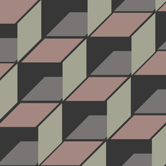 Abstract Background with Cubes