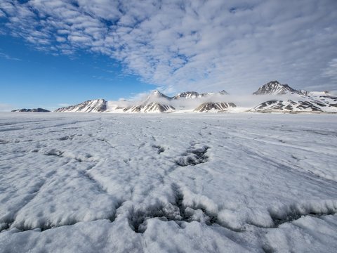 Arctic glacier landscape - Svalbard