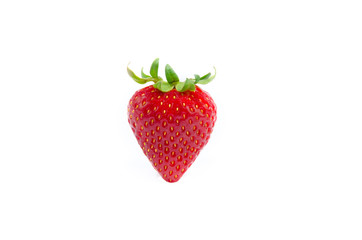 Fresh red strawberry