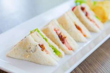 Club sandwiches