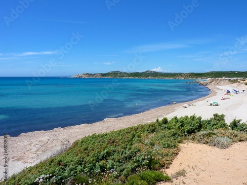 Spiaggia Di Rena Majore In Costa Smeralda Sardegna Italia