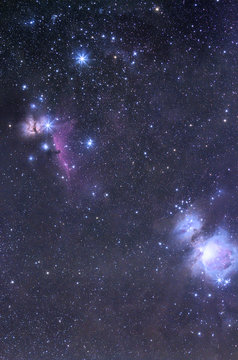 M42 Orion Nebel und Pferdekopfnebel