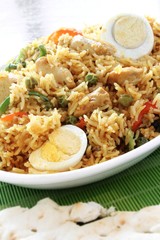 traditional curry in dish