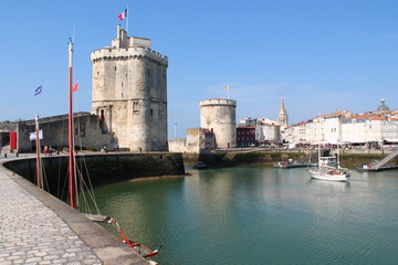 Tours médiévales de La Rochelle, France
