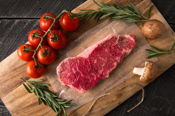 Grilling Strip Loin Steak Series: Raw Meat