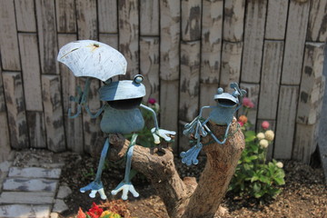 カエルのオブジェ