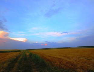 Obraz premium Abendhimmel