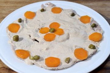 Cold veal with tuna sauce