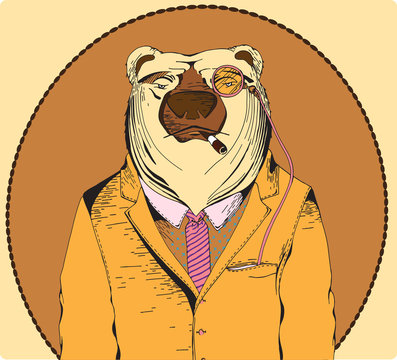 Business bear
