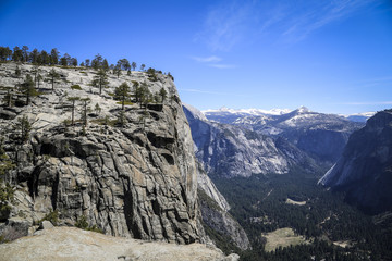 Bergtal im Yosemite National Park, USA