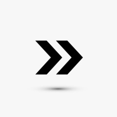 Vector black web icon on white background. Eps10