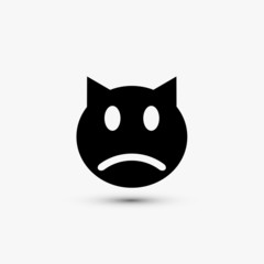 Vector black web icon on white background. Eps10