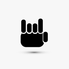 Vector black web icon on white background. Eps10