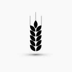 Vector black web icon on white background. Eps10