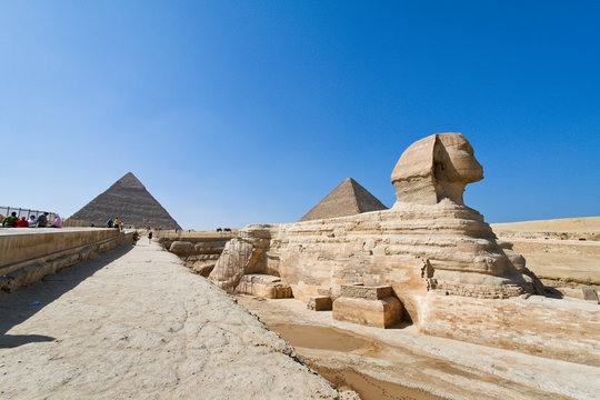 &Auml;gypten, Giseh, Sphinx