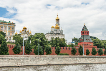 Fototapeta na wymiar Moscow Kremlin Building in summer time