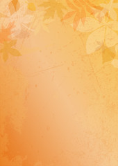Autumn Paper Background Retro A4