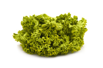 Obraz premium Lettuce isolated on white