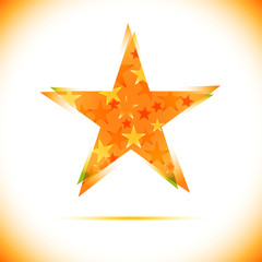 Sphere Abstract vector design template. Business star