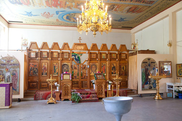Interior of an Orthodox church - Powered by Adobe