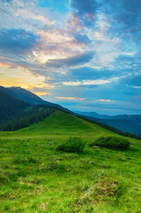 Fototapeta premium Carpathian mountain landscape