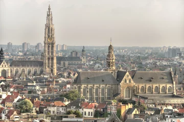 Fototapeten Kirchen in Antwerpen © Thomas Jablonski